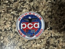 Official Porsche Pca Car Club Of America 3 Sew On Badge Emblem Logo Patch