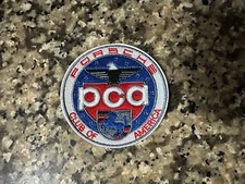 Official Porsche PCA Car Club of America 3” Sew On Badge Emblem Logo Patch