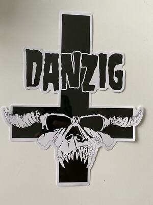 DANZIG Sticker XL SLAYER Judas Priest Misfits King Diamond Metallica Suicidal 66