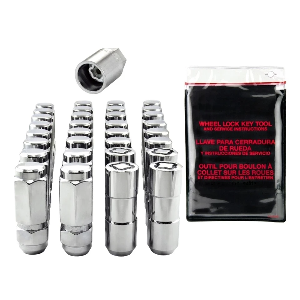 Kit de instalación de rueda McGard 84834 8 orejetas bellota tuerca cromo 9/16"-18 Foto 4 de 4