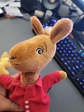 Llama Red Pajama Plush Teddy Bear Lovey Merry Makers Stuffed Animal #1610 2009