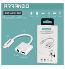 Adattatore Cavo Type C USB Charger Jack 3.5 Aux Cuffie Carica Audio Sdoppiatore