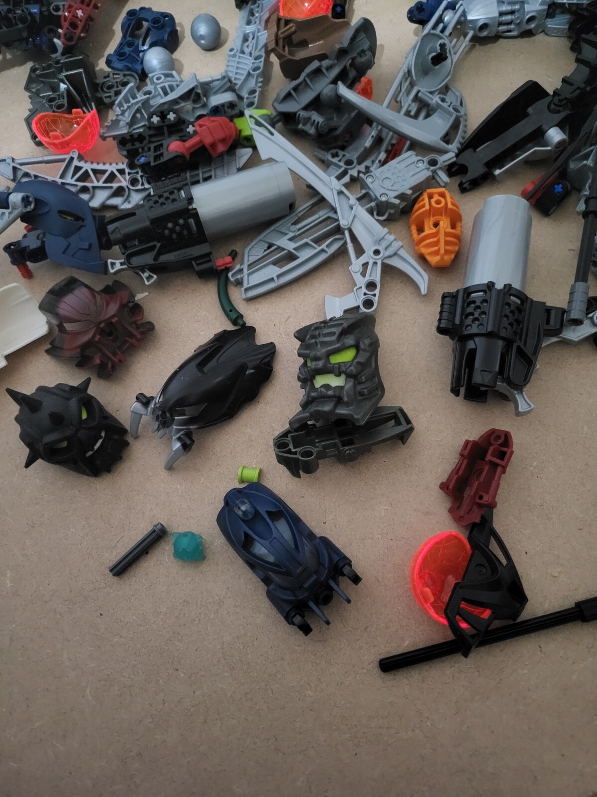 Bundle Of Lego Bionicle Spare Parts, Helmets And Much More eBay