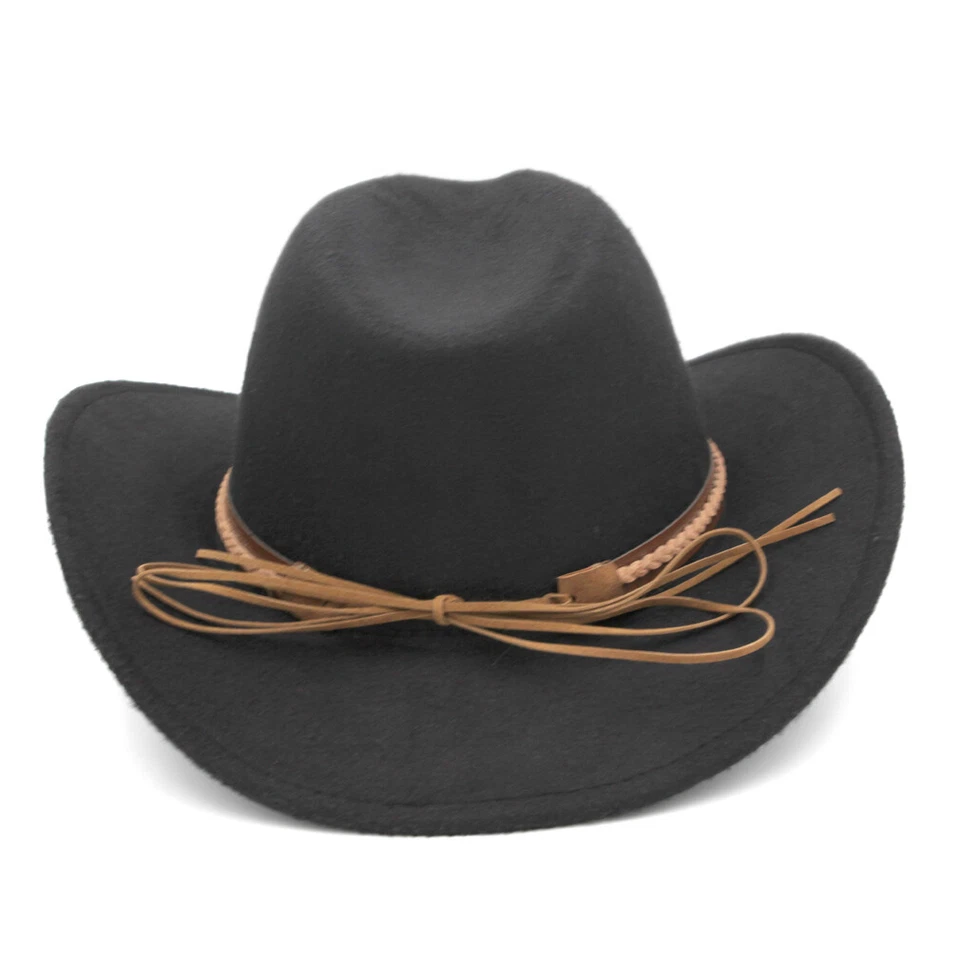 Niños Niños Niñas Sombrero de Vaquero Occidental Vaquera Disfraz para Mascarada Fiesta Cumpleaños Foto 4 de 4