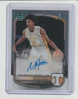 Nate Ament 2026-27 Rookie Auto Autograph 25-26 Bowman U Chrome Bucks Card !!!