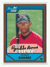 2007 Bowman Draft Picks & Prospects - Prospects REY NAVARRO #BDPP41 Gold (RC)