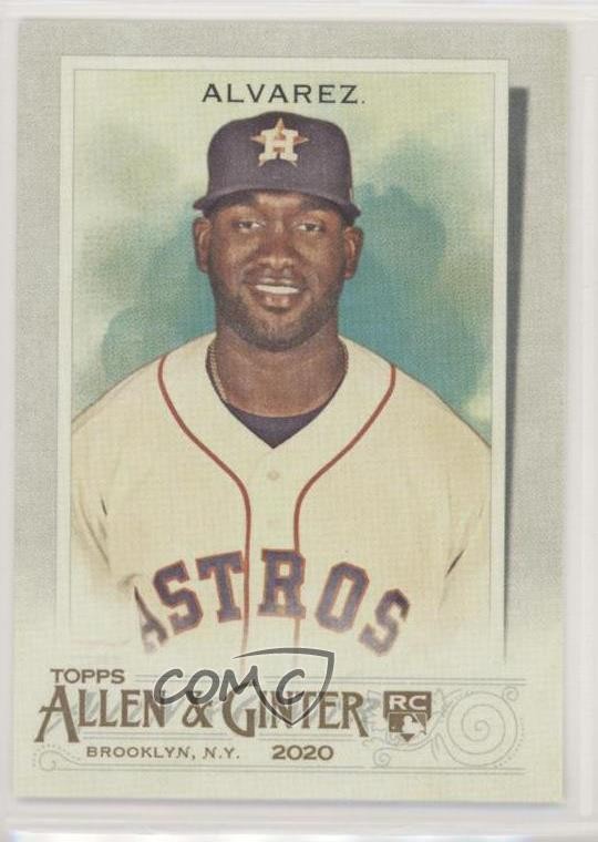2020 Topps Allen & Ginter's Yordan Alvarez #118 uk2
