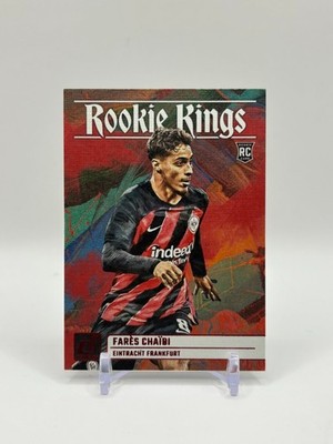 2023-24 Panini Donruss FIFA Rookie Kings Red Fares Chaibi #22 RC