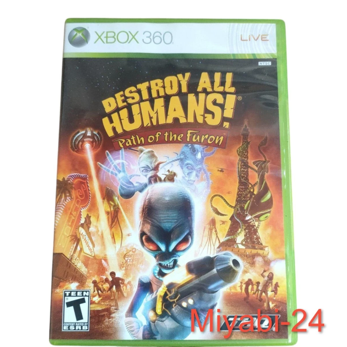 【新品未開封】xbox360 destroy all humans! Destroy All Humans! Path of the Furon Video Games for sale | eBay