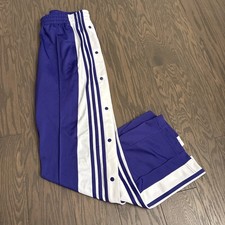 Adidas Womens Adibreak Pants IP0624 Purple IP0624 Training Button on Side 85