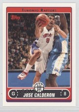 2006-07 Topps Jose Calderon #115 0i8