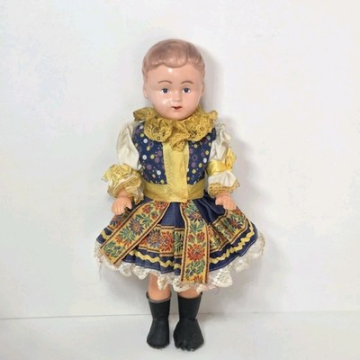 Collector Doll Vinyl Doll 31 Cm. / 12'' Condition See Photos Fast Shipping