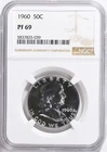 1960 Franklin Half Dollar 50c Proof NGC PF 69 (039)