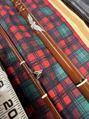 Vintage Fenwick PLC60 Bait/spincasting Rod, 3 Pc. Sock And Case