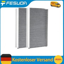 2Stük Innenraumfilter Pollenfilter für BMW 5ER E60 E61 520d 525d 530d 6er E63