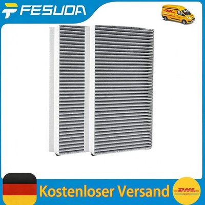 2x Innenraumfilter Aktivkohle FP 3139 für BMW 5ER E60 E61 520d 525d 530d 6er E63