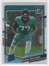 #250 Anton Harrison 2023 Donruss Optic RC Jacksonville Jaguars