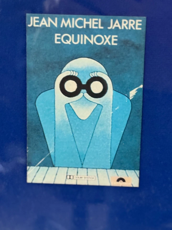 Jean Michel Jarre Equinoxe 1978 Polydor Sales Award Plaque £150,000 UK Sales - Image 2 of 4