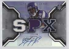 2007 SPx Auto Rookie Jersey 153/399 Sidney Rice #213 Auto 1t37