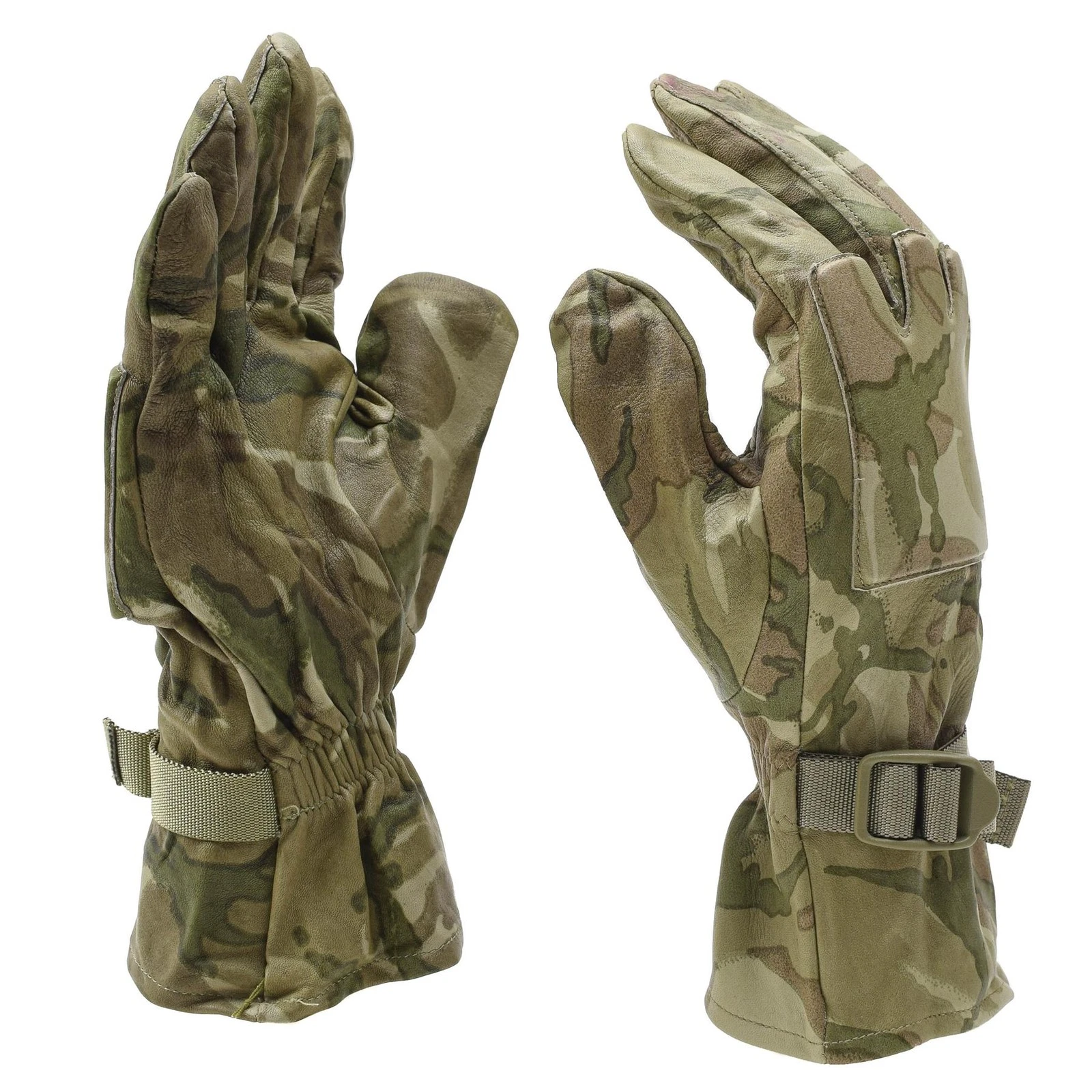 Genuine British Army Tactical Leather Gloves Lightweight MTP Camouflage
Opens in a new window or tab