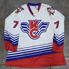 New Vintage Krylya Sovetov Russia Hockey Jersey Soviet Wings White Mens Sz. 52 