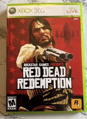 Red Dead Redemption (Microsoft Xbox 360, 2010) Complete CIB W/ Map Poster