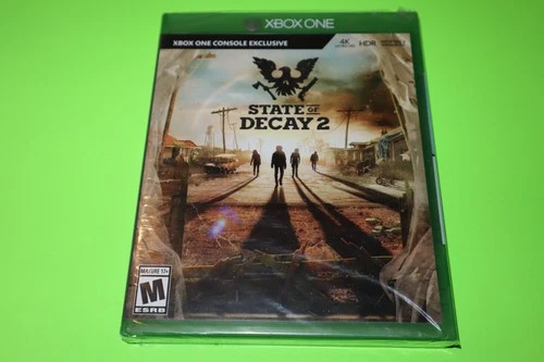 STATE OF DECAY 2 FOR XBOX ONE & SERIES X BRAND NEW AND FACTORY SEALED!