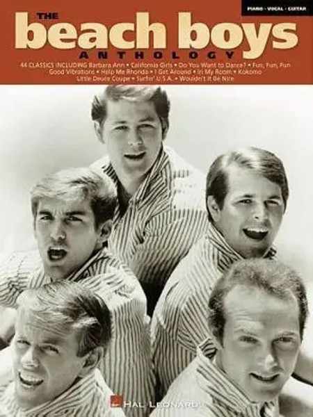 The Beach Boys Anthology Songbook Piano Vocal Guitar Sheet Music Collection...-image