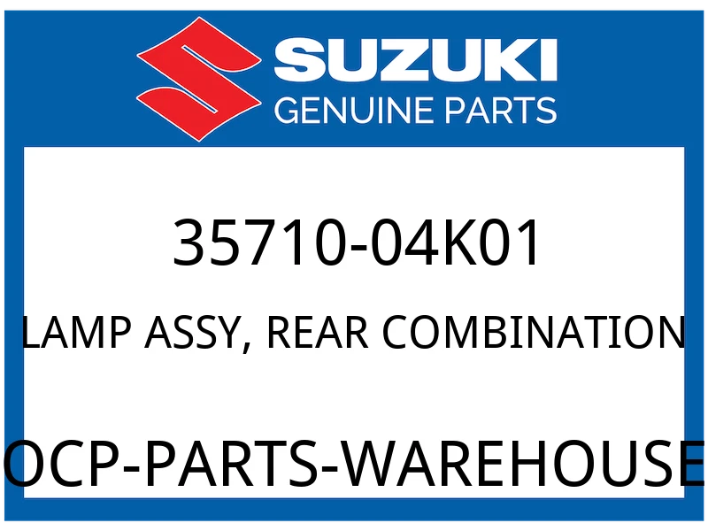 LAMP ASSY, RR COMB
