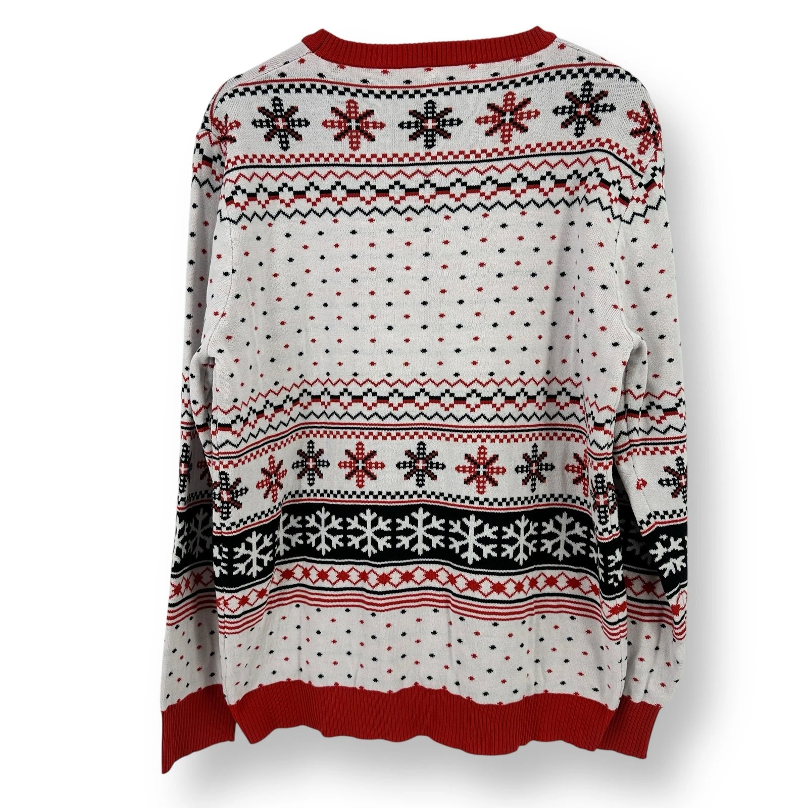 Jeffrey Epstein Didn't Kill Himself Ugly Christmas Sweater Mens Size XL