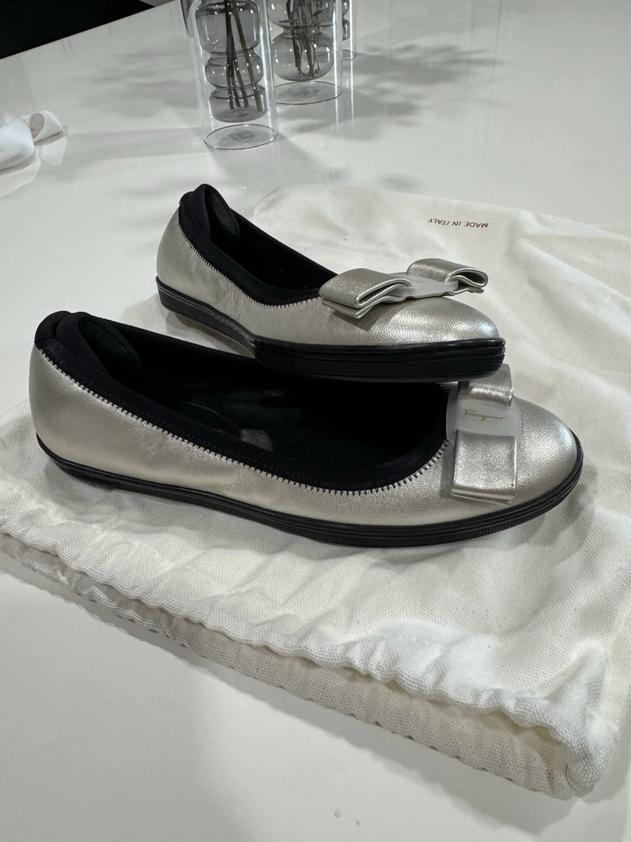Salvatore Ferragamo Silver Shoes for Women for sale | eBay