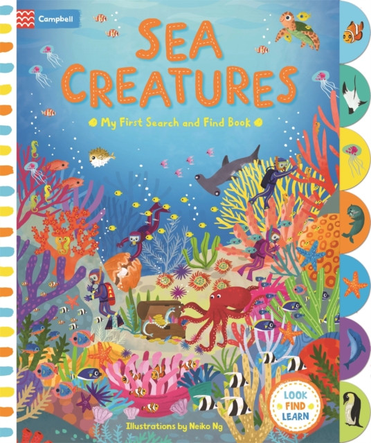 Sea Creatures by Neiko Ng (Board book)