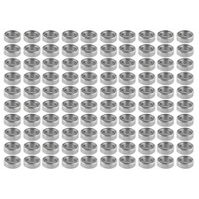 100 Pieces Metal Shielded Ball Bearing Bearings MR85ZZ 5 8 2.5 Spare Parts