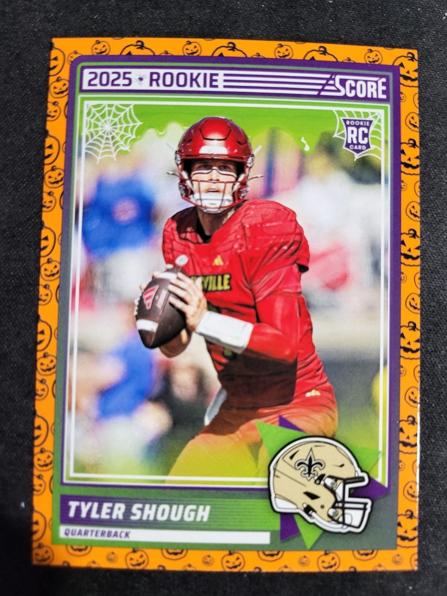2025 Panini Score A Treat Tyler Shough RC SP Rookie Halloween