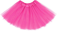 4 Layers Tutu for Toddler Girls Tulle Ballet Dance Skirts Princess Fluffy Kids D