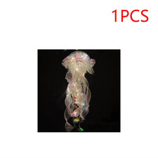 5PCS Jellyfish Night Lights Battery Hanging Bedroom Decor For Girls Cute Gift XL