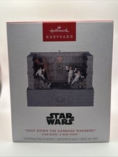 Hallmark Star Wars Shut Down the Garbage Mashers Keepsake Lights Sounds & Motion