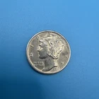 1937 P Mercury Dime BU Uncirculated 90% Silver 10 Cent Coin - Sharp Strike