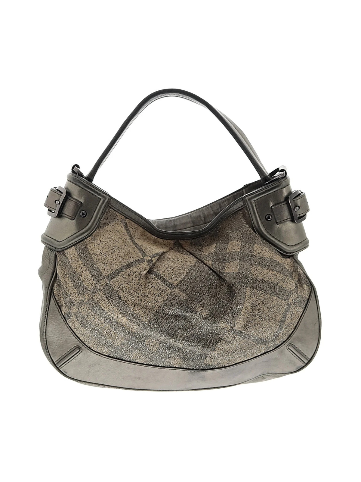 Burberry Women Gray Hobo One Size