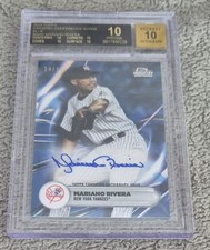 2024 TOPPS INDUSTRY CONFERENCE MARIANO RIVERA PRISTINE 10  AUTOGRAPH AUTO 10 /15