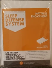 HOSPITOLOGY  Sleep Defense System Mattress Encasement  / Twin XL