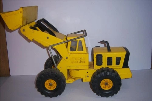 Tonka Mighty Loader 1960's Pressed Steel A Good Working Old Toy 20 " Long