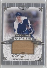 2021-22 Leaf Lumber Game Used Lumber Silver 2/2 Lanny McDonald #GUL-LMD HOF 5kw