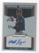 2022 Panini Prizm Draft Picks #SS-MF Matthew Fraizer Signing Sessions