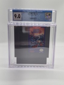 Mega Man 3 Nintendo NES CGC 9.0 Graded Cart Capcom Not WATA, PSA, VGA