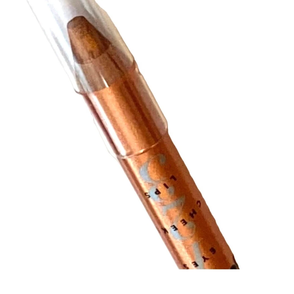 Jordana 123 EYES CHEEKS & LIP PENCIL Suntan Copper Eye Shadow Blush Lipstick NEW - Image 2 of 3