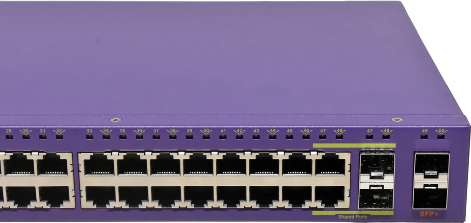 Conmutador Extreme Summit X440-48t-10G 16509 48 puertos RJ-45 GE 2x SFP 2x SFP+ Foto 4 de 4