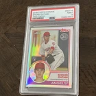 2018 Topps Chrome Shohei Ohtani Rookie 1983 Topps Style Refractor PSA 9