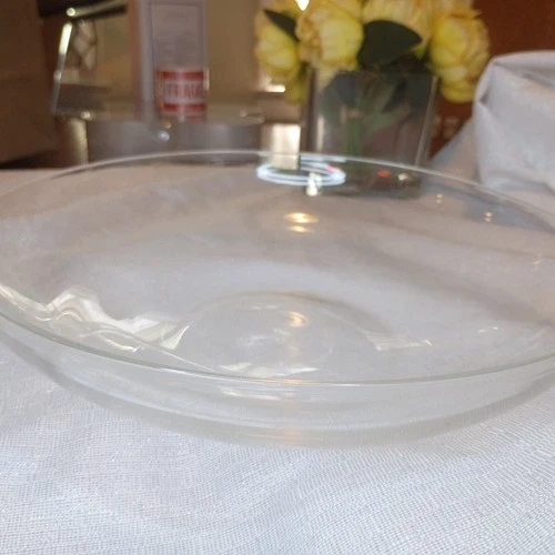 Authentic Signed Steuben Crystal Bowl, signed, 11” dia.