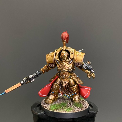 Allarus Custodians Adeptus Custodes Warhammer 40K Miniatures Presale Painted - Picture 2 of 6